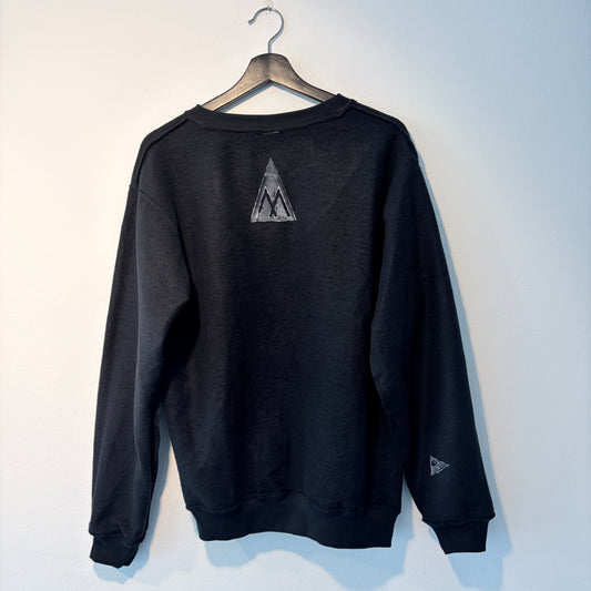 PREOWNED Double M logo inside-out Sweatshirt