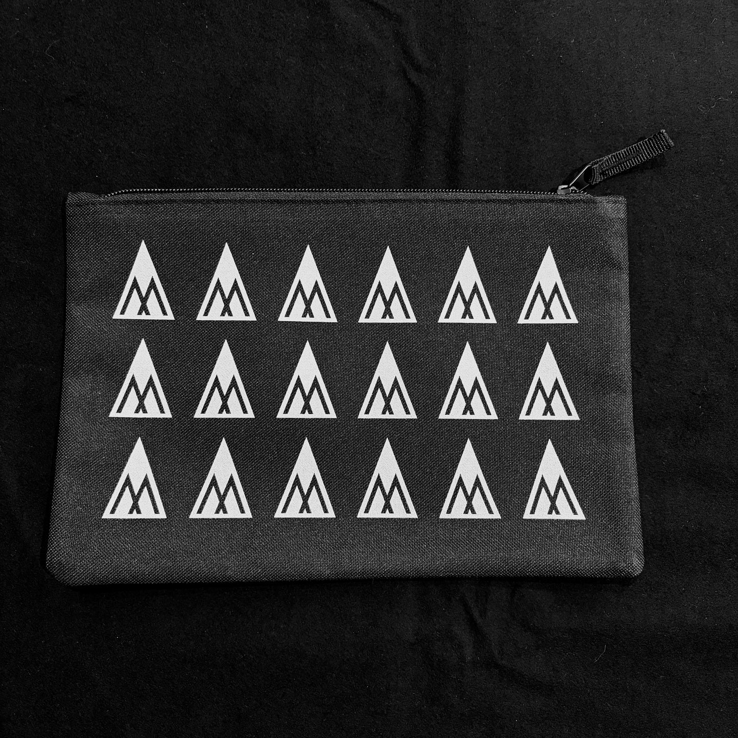 Zipcase with multiple M logos