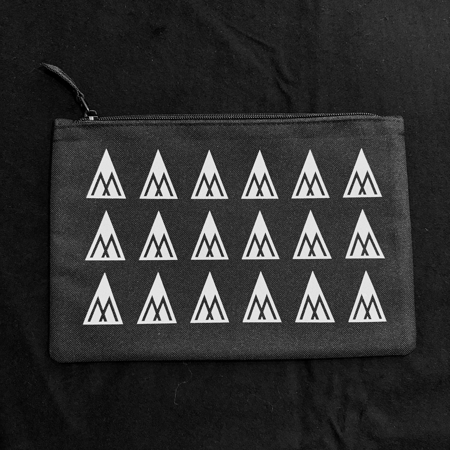 Zipcase with multiple M logos