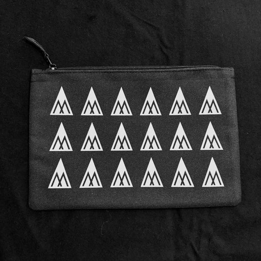 Zipcase with multiple M logos