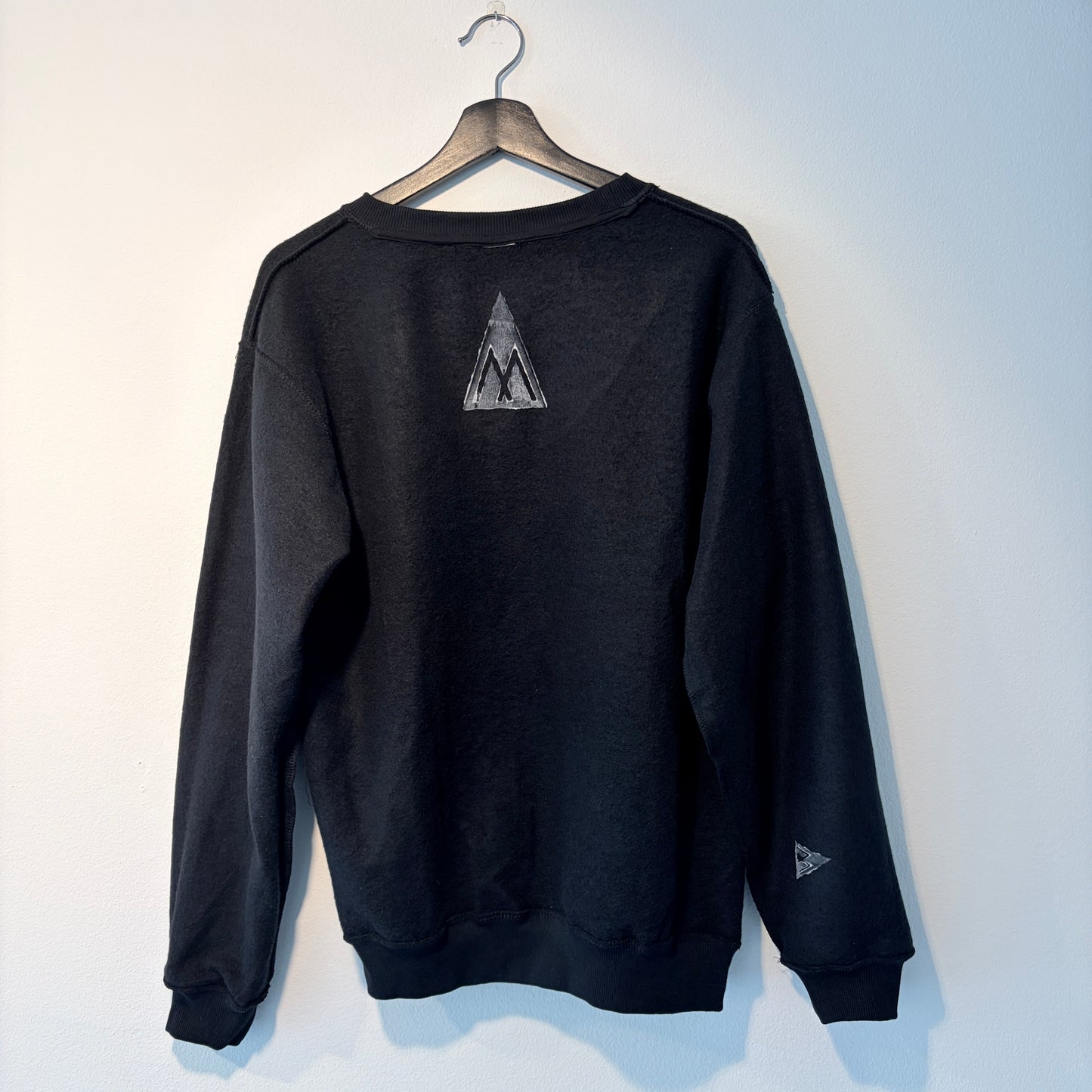 PREOWNED Double M logo inside-out Sweatshirt