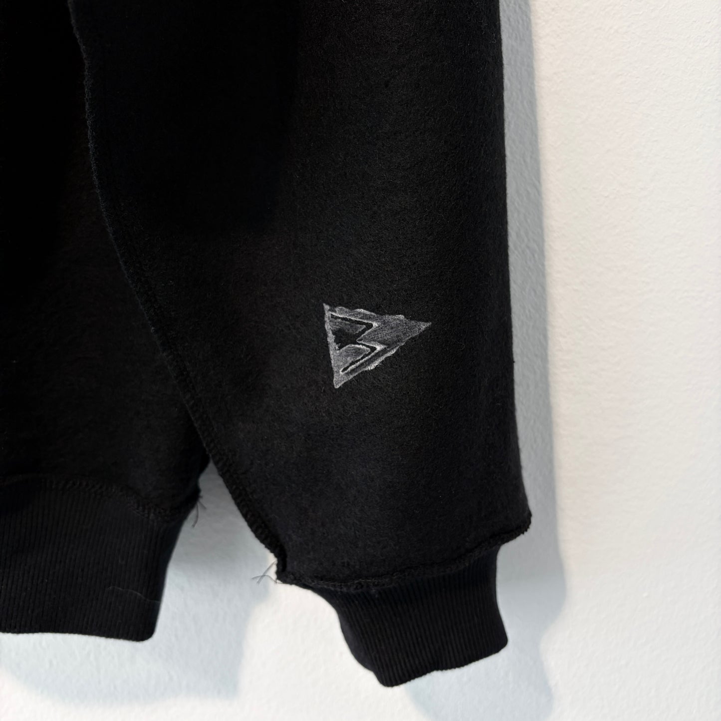 PREOWNED Double M logo inside-out Sweatshirt